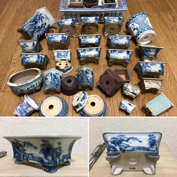 Chậu sơn thuỷ chữ nhật PLD491