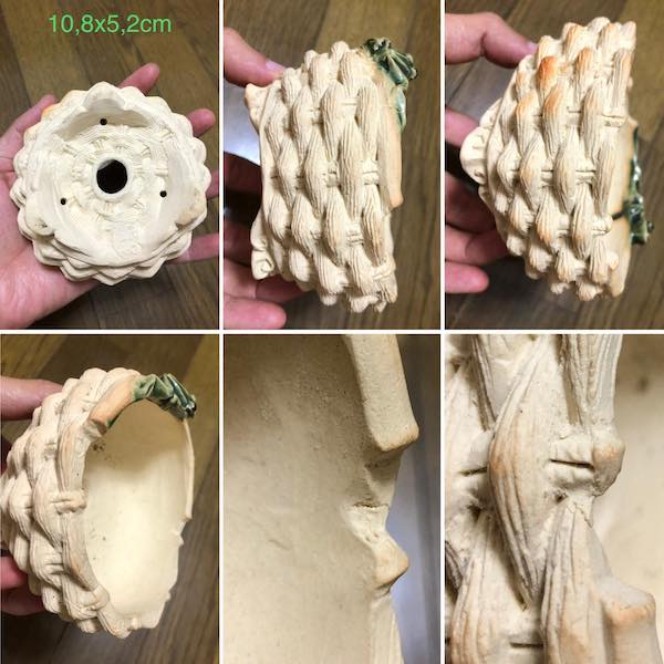 Chậu thủ công ếch PLD366